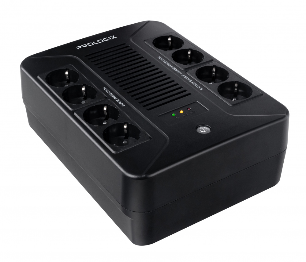Джерело безперебійного живлення Prologix 850 (PLP850VA8LED) | ARAGO