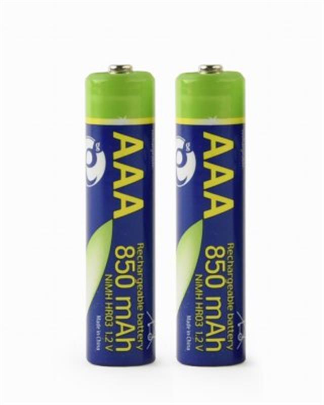 Аккумулятор EnerGenie AAA/HR03 Ni-MH 850 mAh BL 2шт | ARAGO