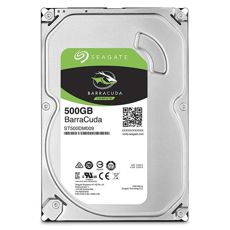 HDD SATA  500GB Seagate BarraCuda 7200rpm 32MB (ST500DM009) | ARAGO