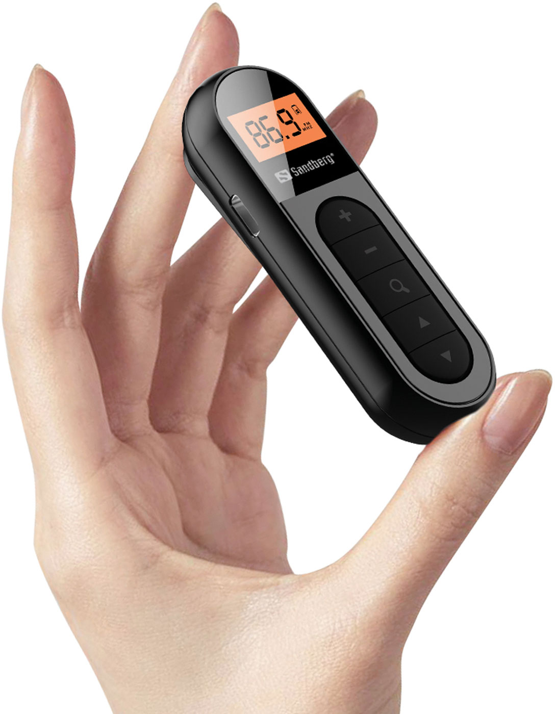 картинка Радіоприймач Sandberg FM кишеньковий (Rechargeable) з навушниками (421-01) от магазина Компания+