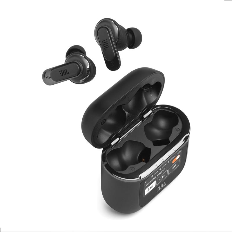 Bluetooth-гарнітура JBL Tour Pro 2 Black (JBLTOURPRO2BLK) | ARAGO