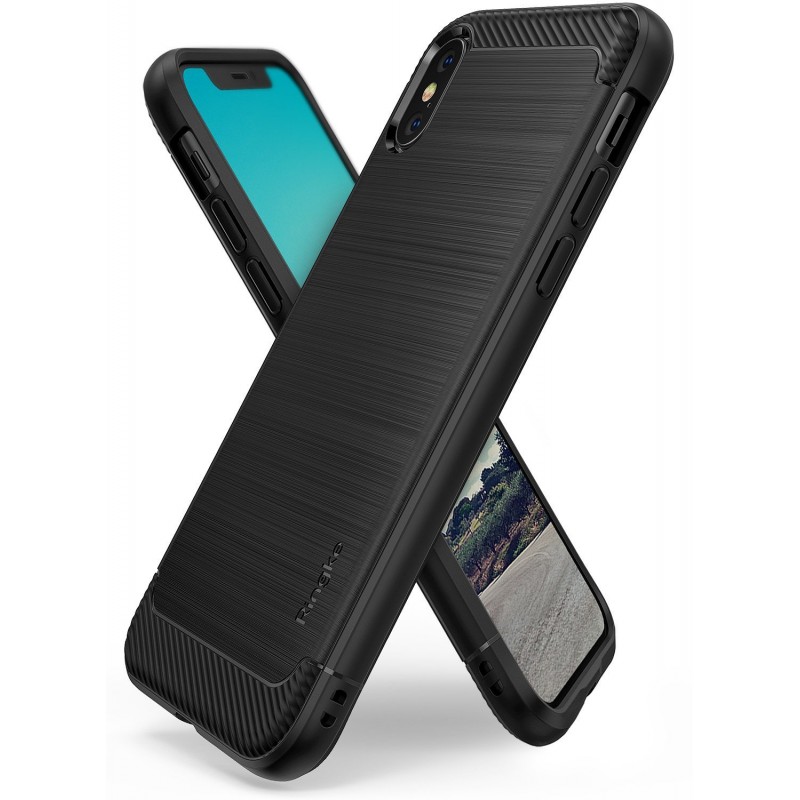 Чехол-накладка Ringke Onyx для Apple iPhone X Black (RCA4392) | ARAGO