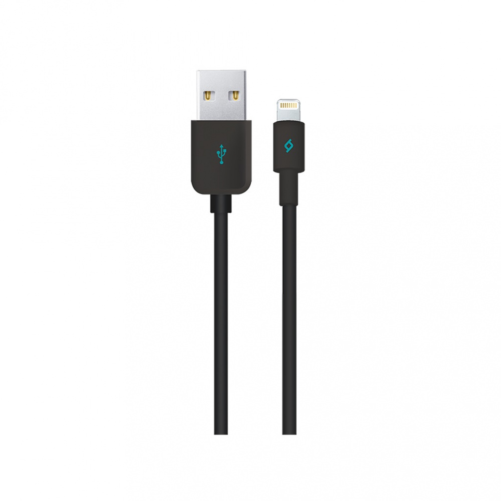 Кабель Ttec USB - Lightning (M/M), 1.2 м, Black (2DKM01S) | ARAGO