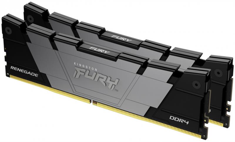 Модуль пам`ятi DDR4 2x8GB/3600 Kingston Fury Renegade Black (KF436C16RB2K2/16) | ARAGO
