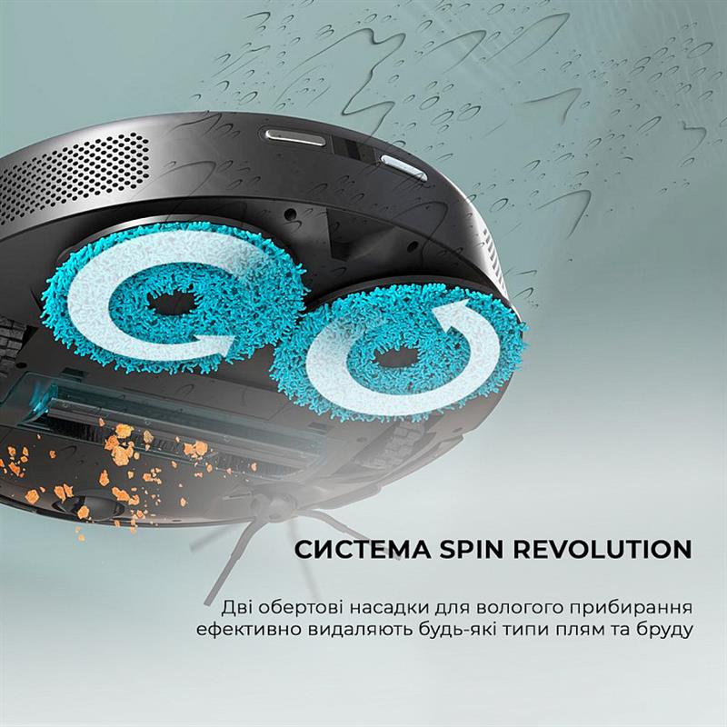 картинка Робот-пилосос Cecotec Conga 11090 Spin Revolution Home&Wash (CCTC-08105) от магазина Компания+