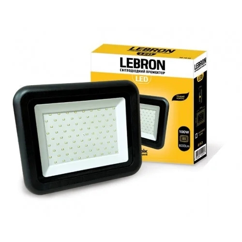 картинка Прожектор світлодіодний Lebron LF, 100W, LED, 9000Lm, 6500К от магазина Компания+