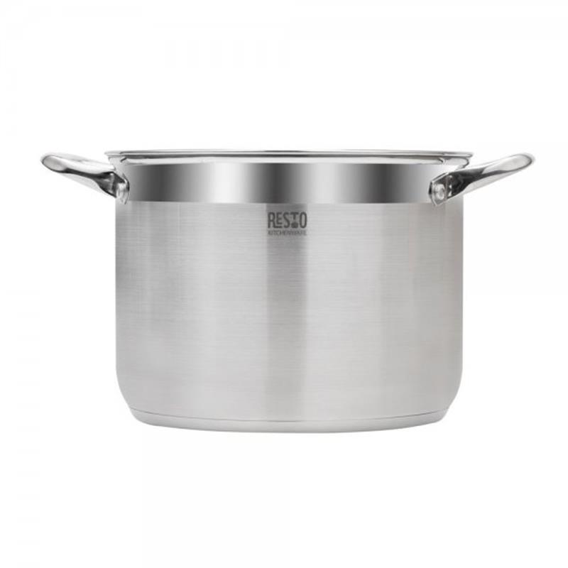 картинка Каструля з кришкою Resto Libra 10 л (92007) от магазина Компания+