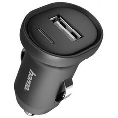 Автомобільний зарядний пристрій Hama (1USBx1A) Black (2000985340243) OEM | ARAGO