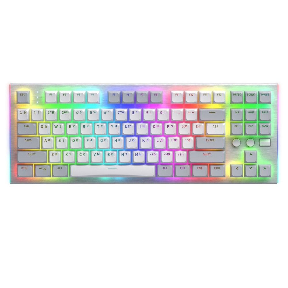 Клавіатура Hator Gravity TKL Orange White (HTK561UA) | ARAGO