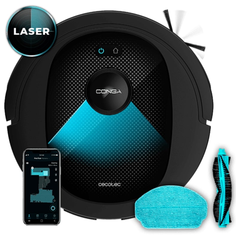 картинка Робот-пилосос Cecotec Conga 7490 Ultimate Genesis (CCTC-08103) от магазина Компания+