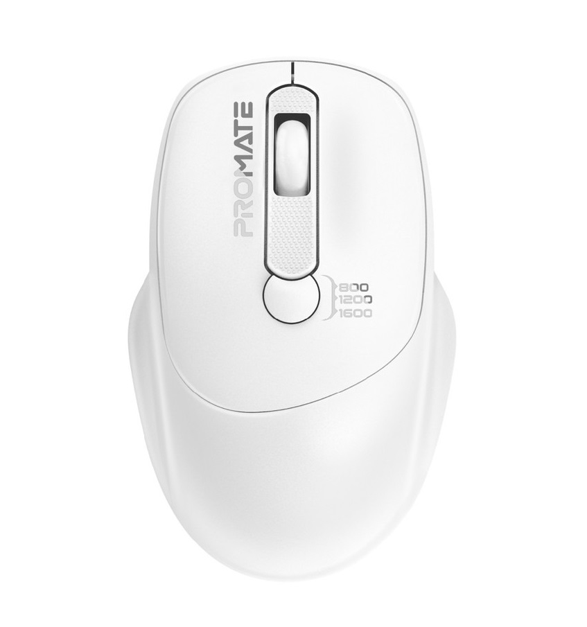 Миша бездротова Promate UniGlide White | ARAGO