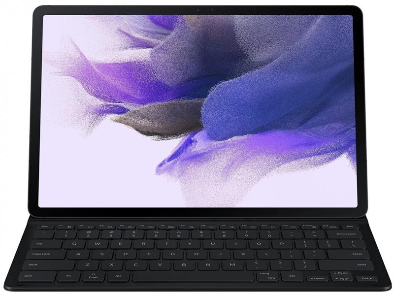 Чохол-клавіатура Samsung для Samsung Galaxy Tab S7 FE/Tab S7 Plus/S8 Plus Black (EF-DT730BBRGRU) | ARAGO