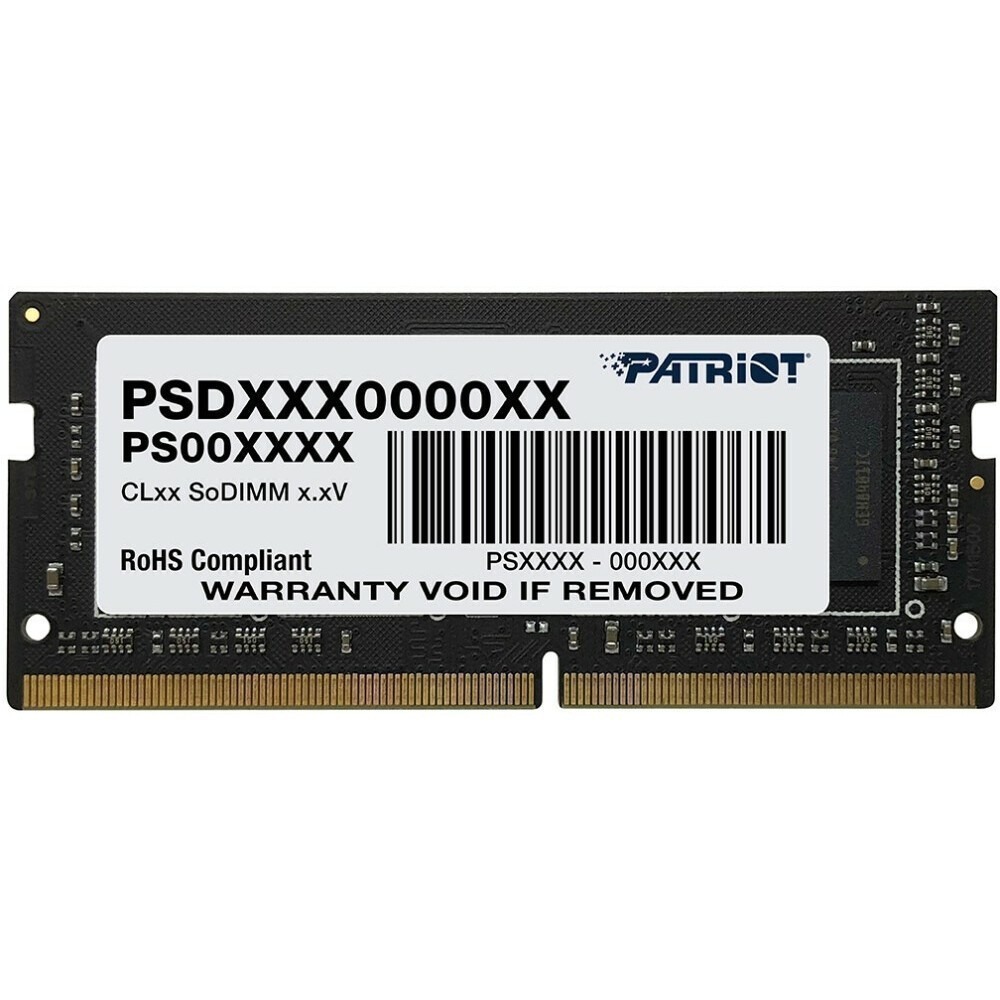Модуль пам`яті SO-DIMM 8GB/3200 DDR4 Patriot (PSD48G32002S) | ARAGO