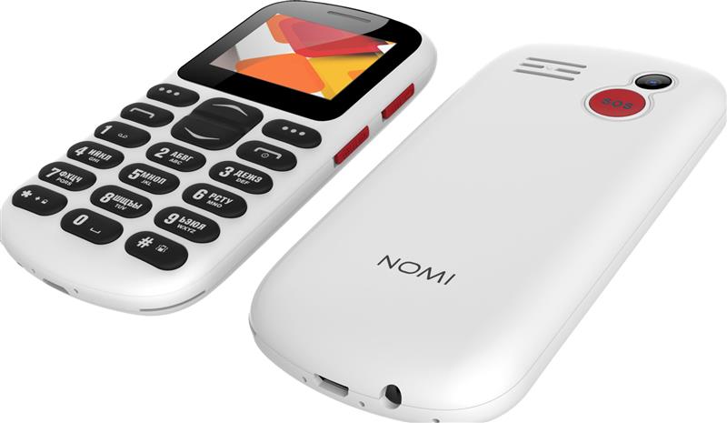 Мобильный телефон Nomi i187 Dual Sim White | ARAGO