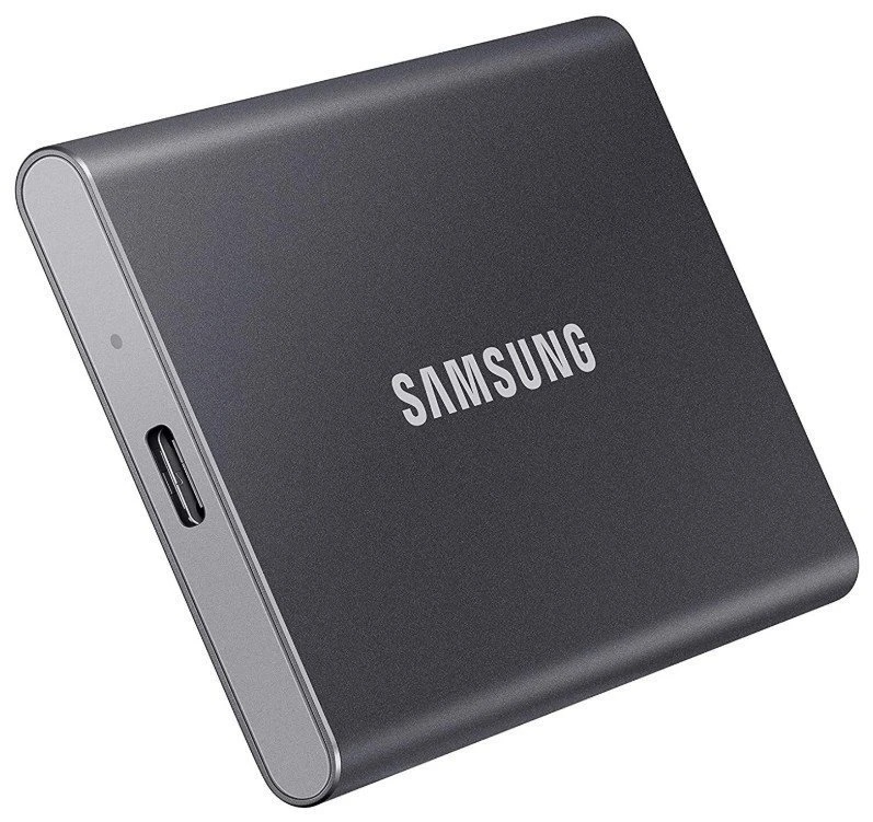 Накопичувач зовнішній SSD 2.5" USB 4.0TB Samsung T7 Titan Gray (MU-PC4T0T/WW) | ARAGO