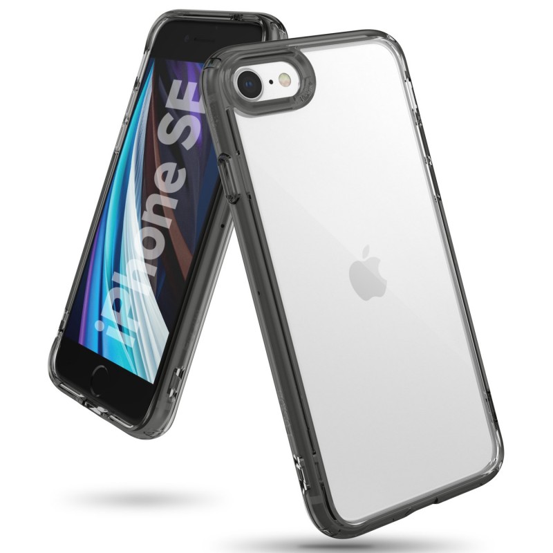 Чехол-накладка Ringke Fusion для Apple iPhone SE 2020 Smoke Black (RCA4738) | ARAGO