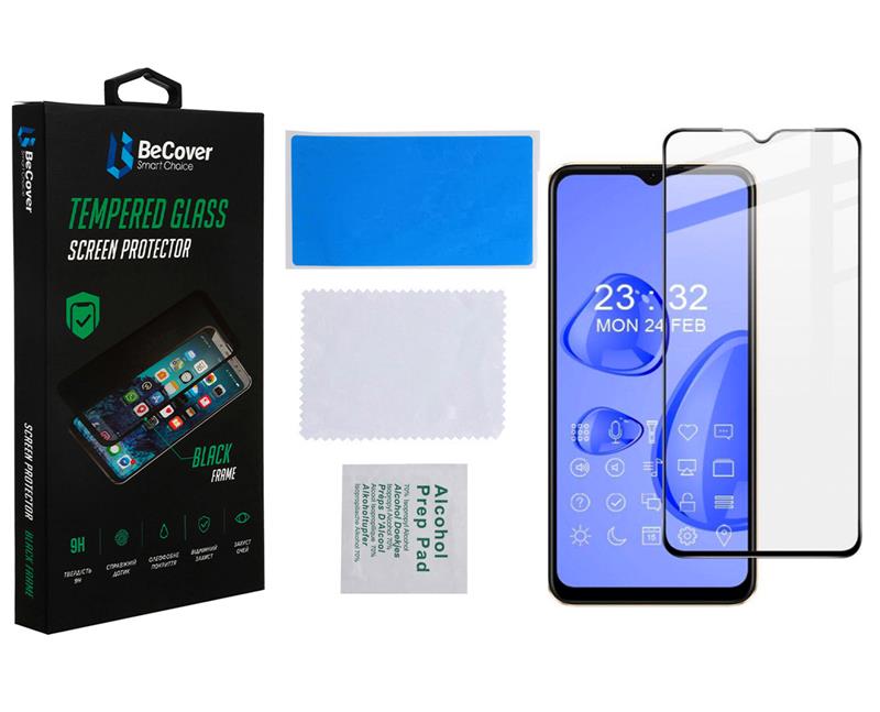 Захисне скло BeCover для Oppo A57s Black (708550) | ARAGO