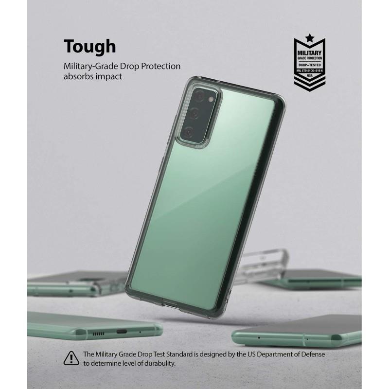 Чехол-накладка Ringke Fusion для Samsung Galaxy S20 FE SM-G780 Smoke Black (RCS4802) | ARAGO