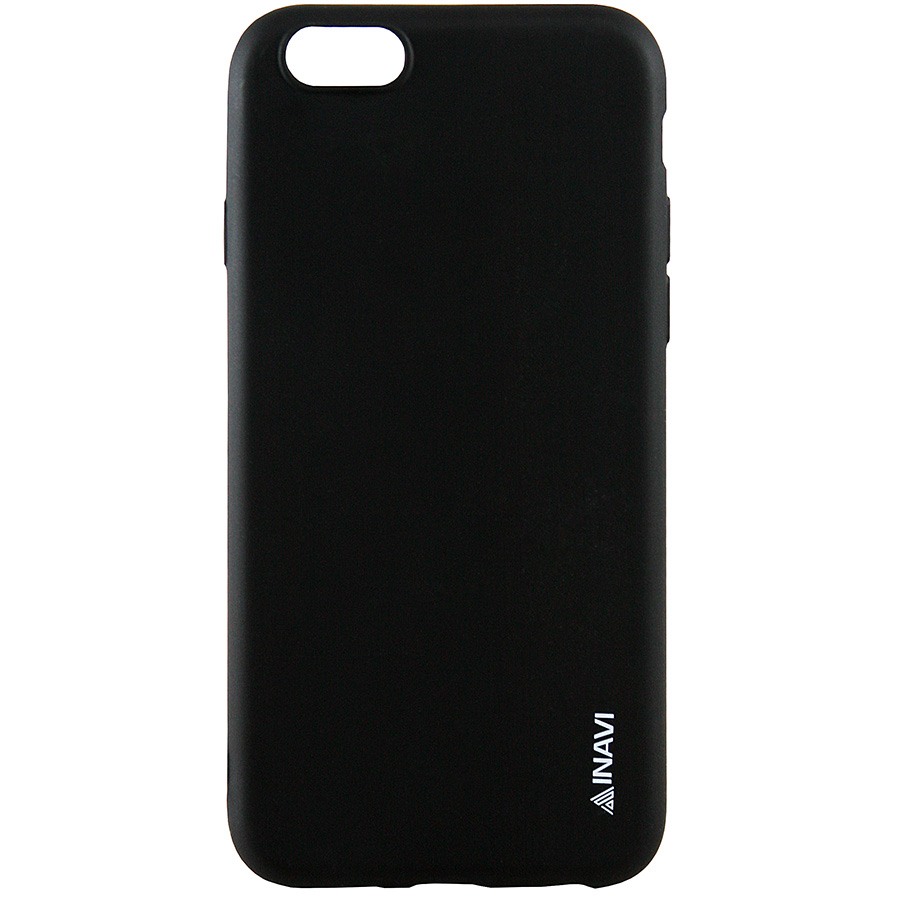 Силикон Inavi SIMPLE COLOR iPhone XS черный | ARAGO
