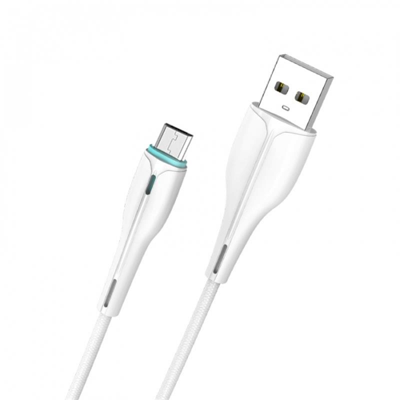 Кабель SkyDolphin S48V USB - micro USB (M/M), 1 м, White (USB-000427) | ARAGO