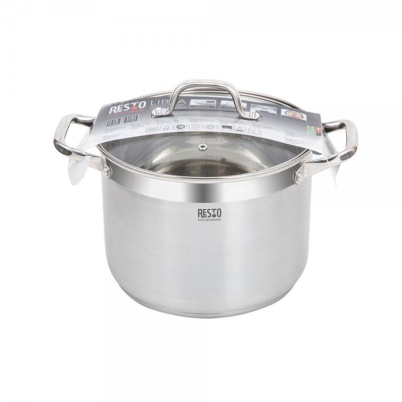 картинка Каструля з кришкою Resto Libra 8 л (92006) от магазина Компания+