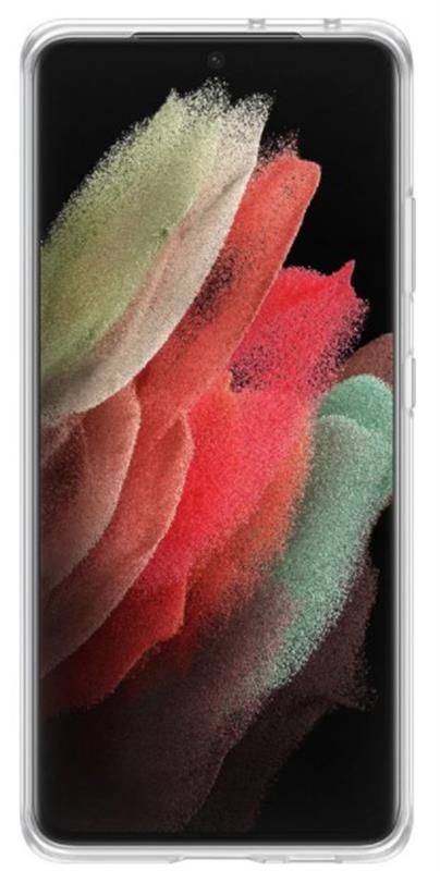 Чехол-накладка Samsung Clear Cover для Samsung Galaxy S21 Ultra SM-G998 Transparent (EF-QG998TTEGRU) | ARAGO