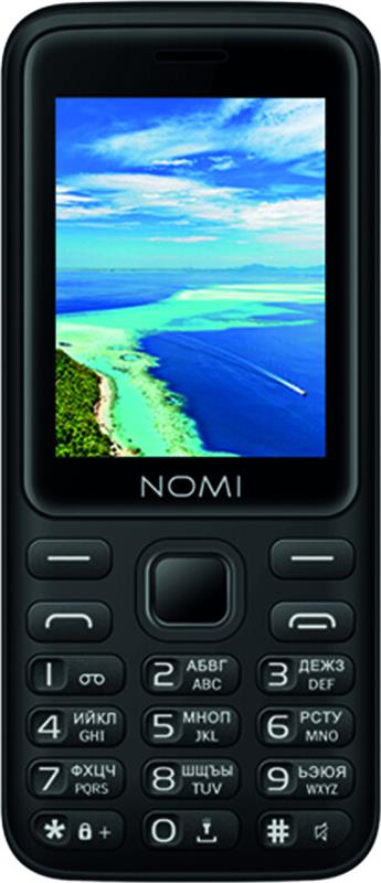 Мобильный телефон Nomi i2401+ Dual Sim Black | ARAGO