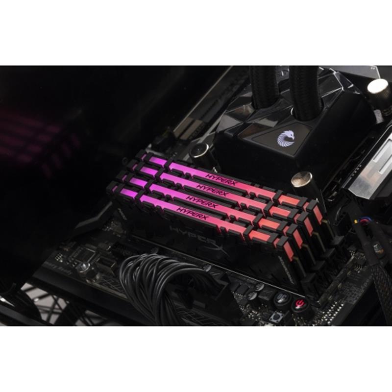DDR4 2x32GB/3600 Kingston HyperX Fury RGB Black (HX436C18FB3AK2/64) | ARAGO