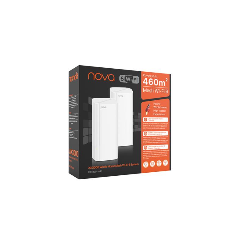 WiFi Mesh система Tenda MX12 (MX12-KIT-2) | ARAGO