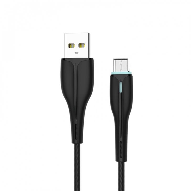 Кабель SkyDolphin S48V USB - micro USB (M/M), 1 м, Black (USB-000426) | ARAGO