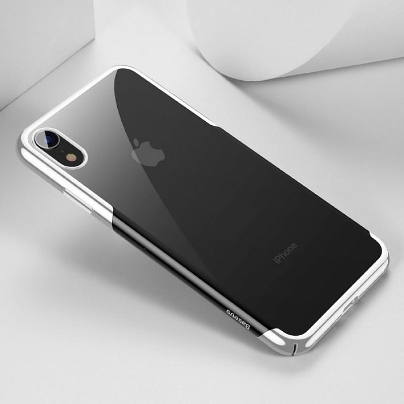 Чехол-накладка Baseus Glitter для Apple iPhone XR White (WIAPIPH61-DW02) | ARAGO