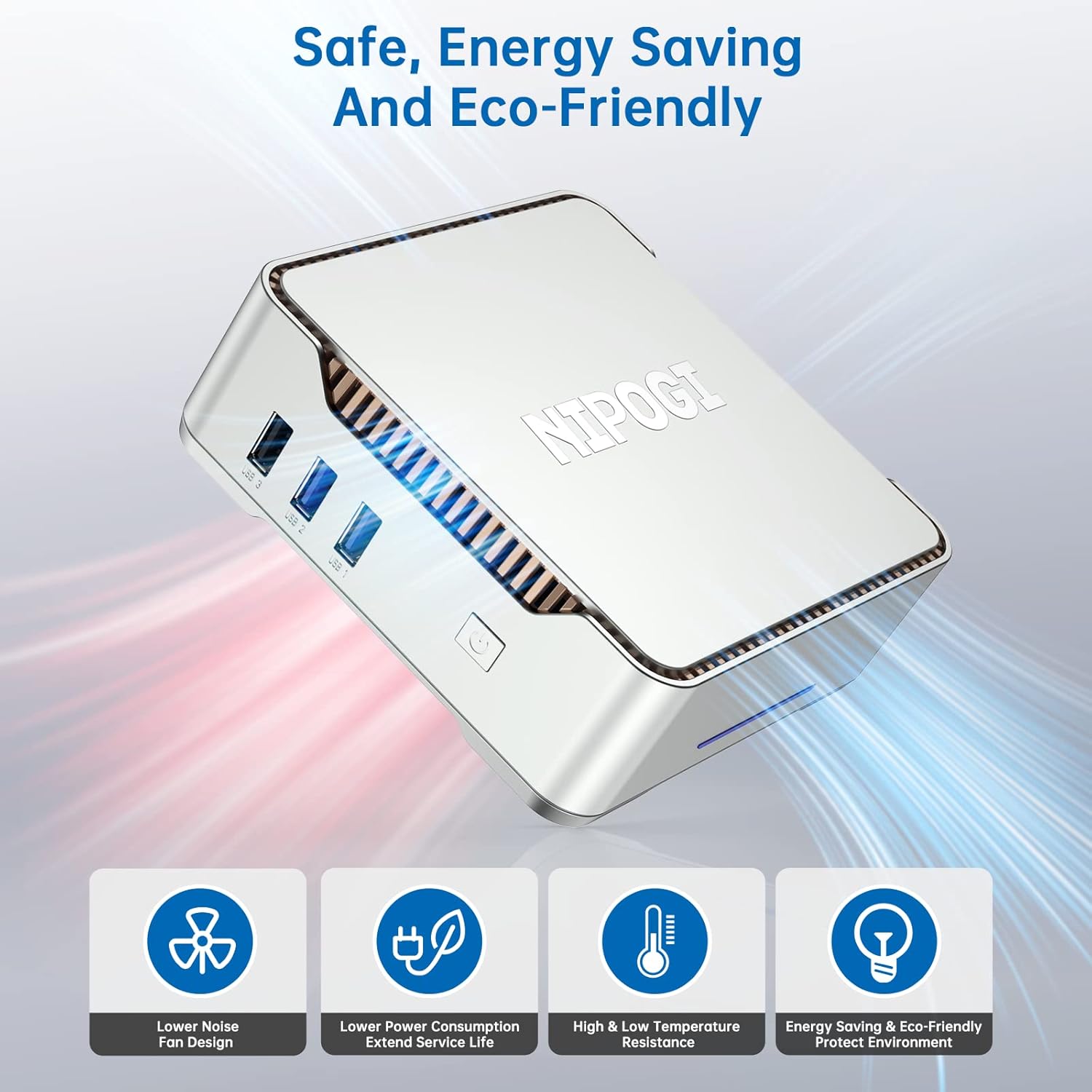 Неттоп NiPoGi GK3 Pro (665878528416) | ARAGO