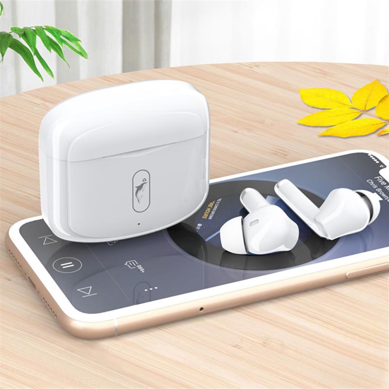 Bluetooth-гарнітура SkyDolphin TWS SL24 White (BTE-000179) | ARAGO