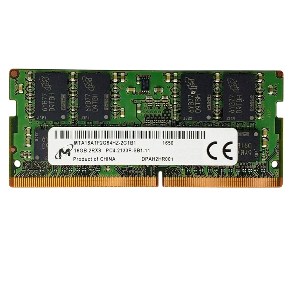 Модуль пам`ятi SO-DIMM 16GB/2133 DDR4 Micron (MTA16ATF2G64HZ-2G1B1) | ARAGO