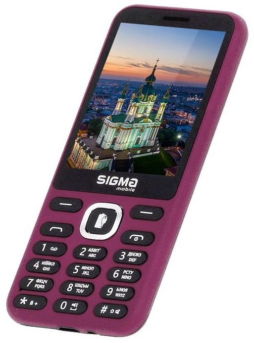 Мобiльний телефон Sigma mobile X-style 31 Power Type-C Dual Sim Purple | ARAGO