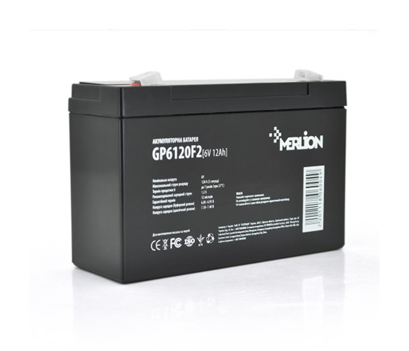 Аккумуляторная батарея Merlion 6V 12AH (GP612F2/06004) AGM | ARAGO