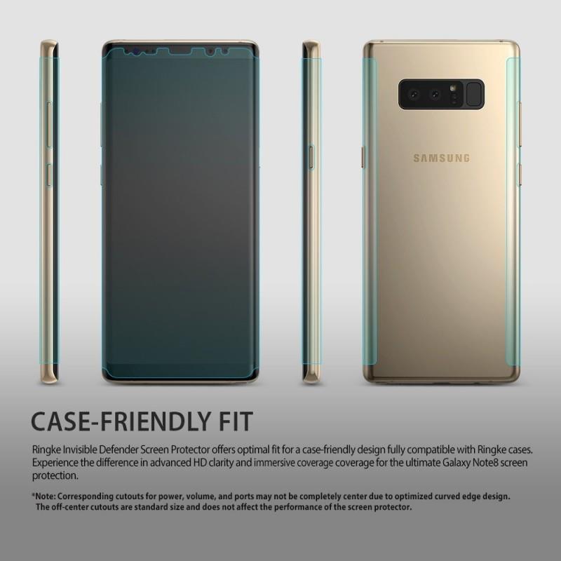 Защитная пленка Ringke для Samsung Galaxy Note8 SM-N950 Full Cover (RGS4370) | ARAGO