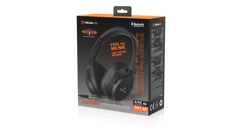 Bluetooth-гарнітура REAL-EL GD-865 Dark Green | ARAGO