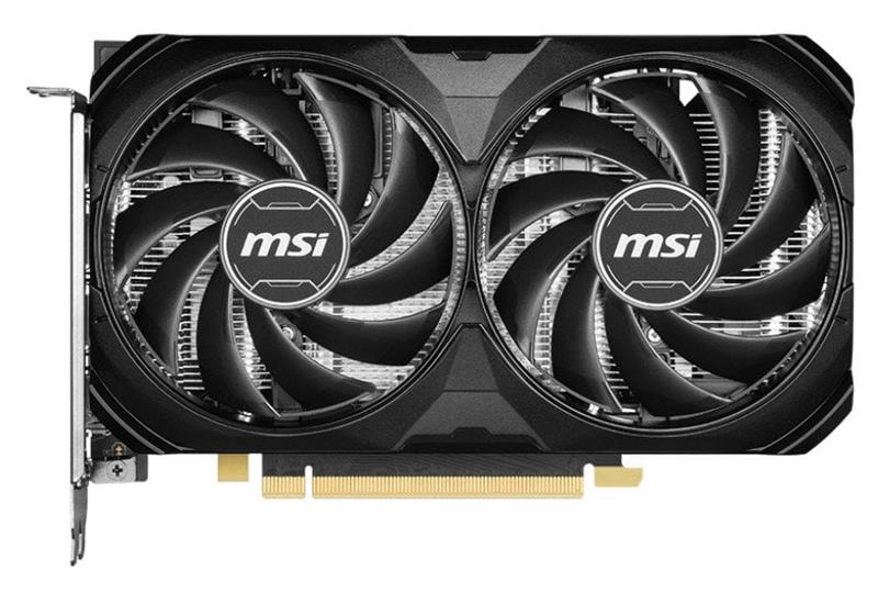 Відеокарта GF RTX 4060 Ti  8GB GDDR6 Ventus 2X Black E1 OC MSI (GeForce RTX 4060 Ti 8G VENTUS 2X BLACK E1 OC) | ARAGO