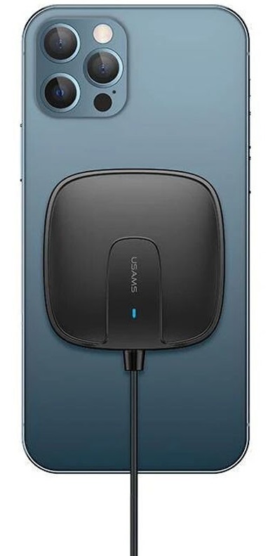 Бездротовий зарядний пристрій Usams US-CD153 15W Black (CD153DZ01) | ARAGO