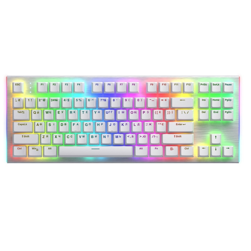 Клавіатура Hator Gravity X TKL Orange White (HTK551UA) | ARAGO