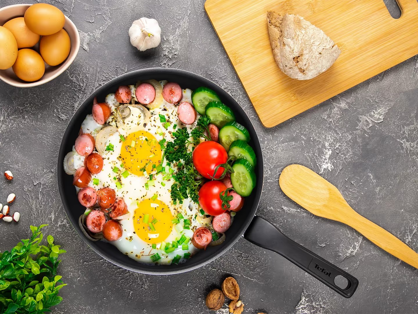 картинка Сковорода Tefal XL Intense 28 см (C3840653) от магазина Компания+