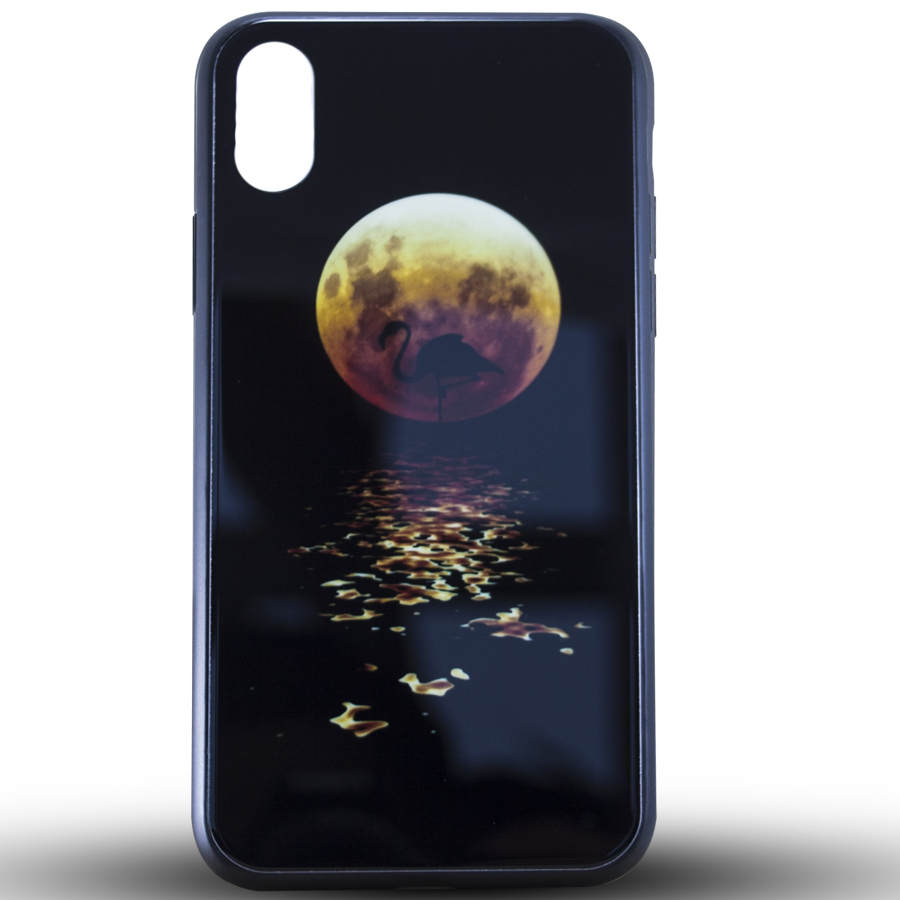 Силикон LUMINOUS GLASS iPhone XS Max Moon | ARAGO