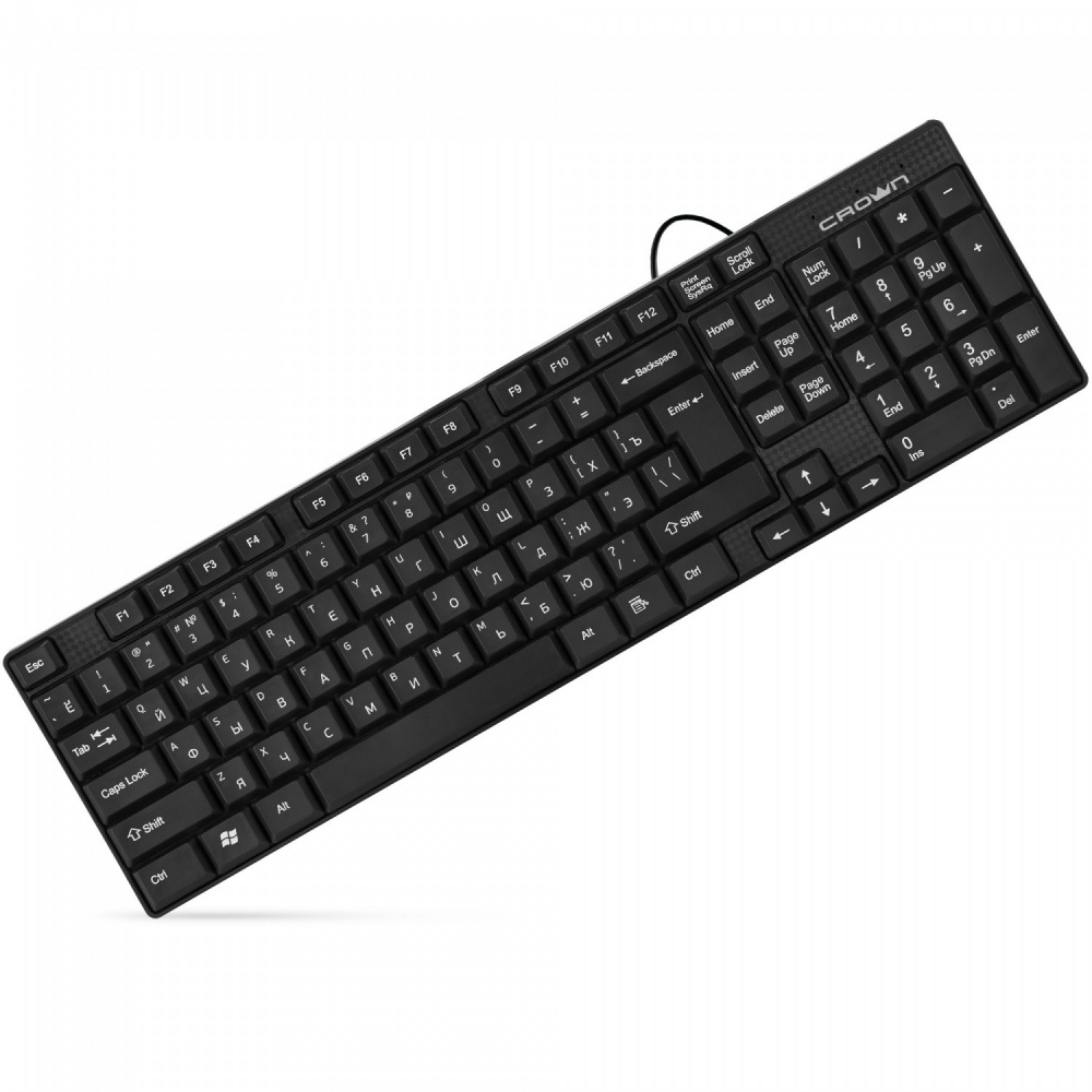 Клавіатура Crown CMK-479 Black | ARAGO