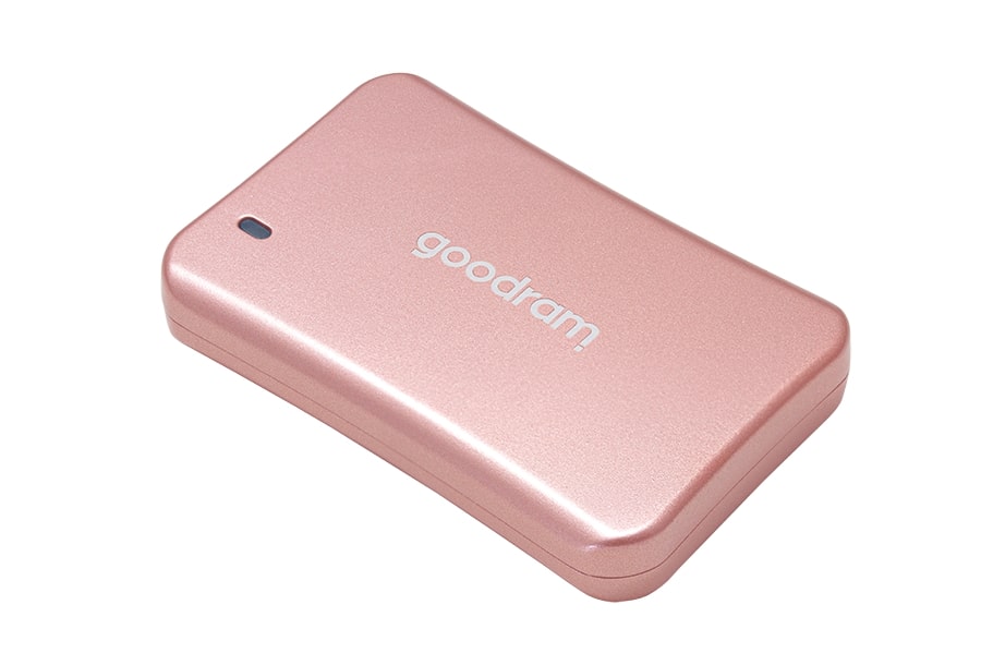 Накопичувач зовнішній SSD 2.5" USB 1TB Goodram HX200 Rose Gold (SSDPR-HX200-1K0-RG) | ARAGO