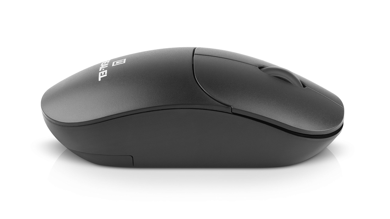 Миша бездротова REAL-EL RM-313 W Black | ARAGO