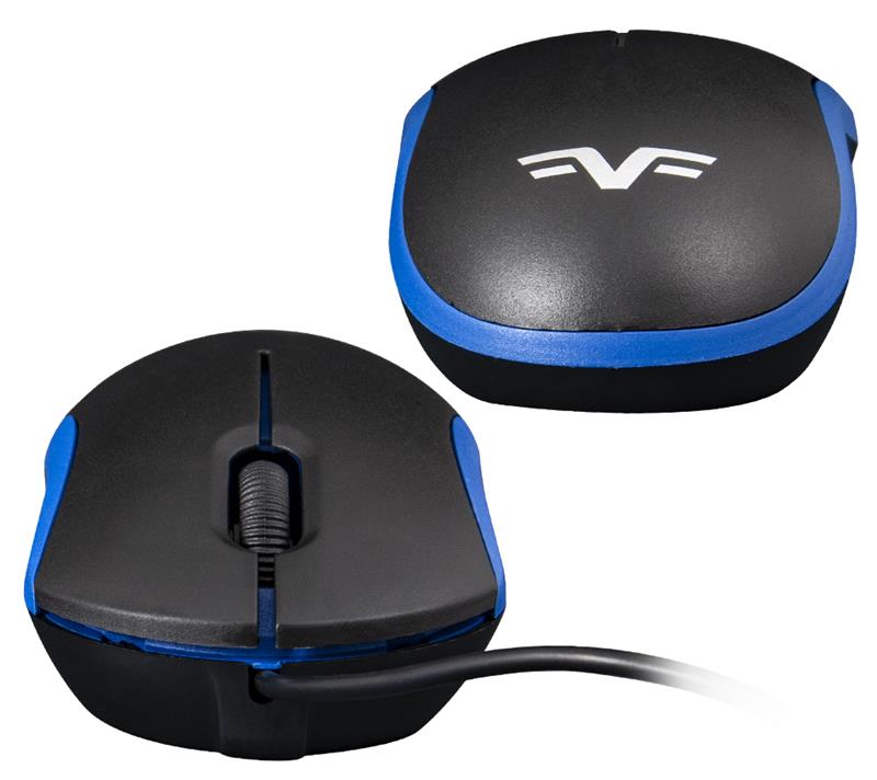 Мышь Frime FM-010 Black/Blue USB | ARAGO