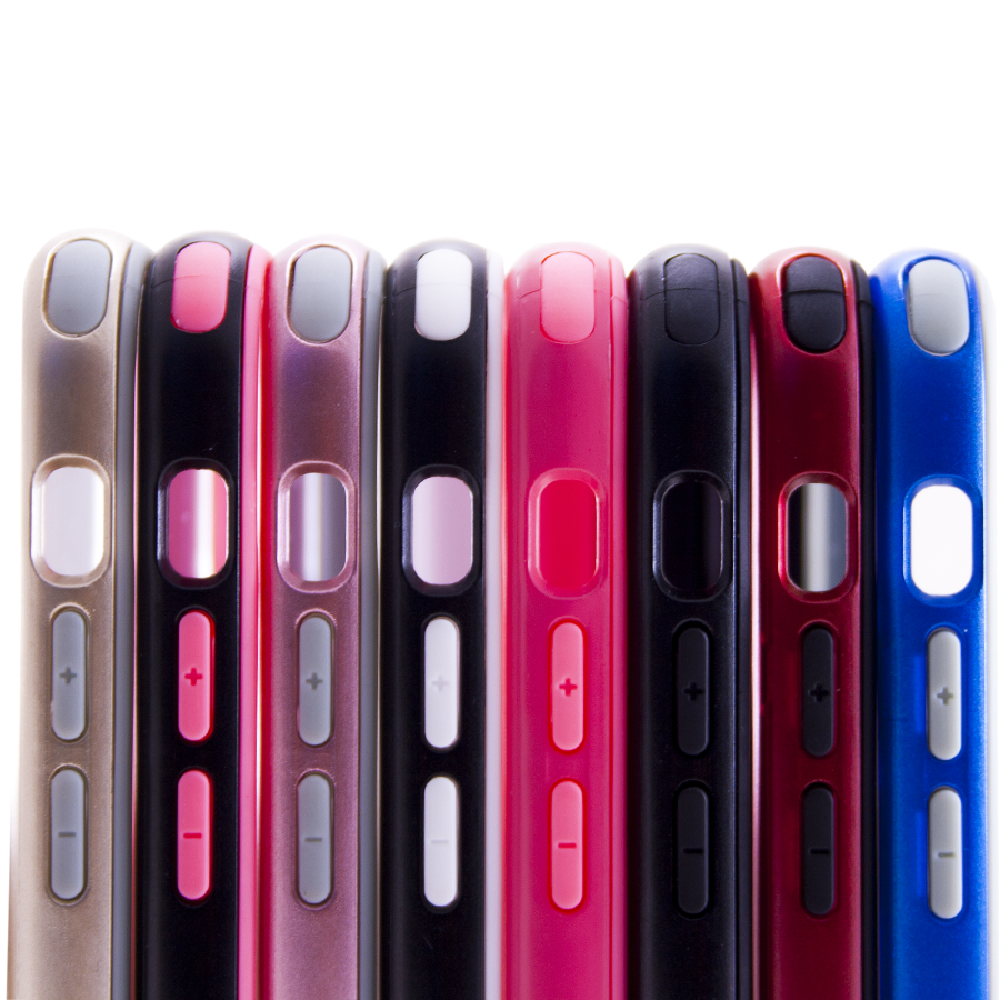 Силикон STATEMENT CASE iPhone XS Max розовый/черный | ARAGO