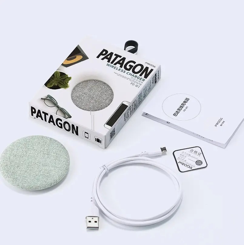 Бездротовий зарядний пристрій Proda PD-W1 Patagon Wireless Green (2000700004610) | ARAGO