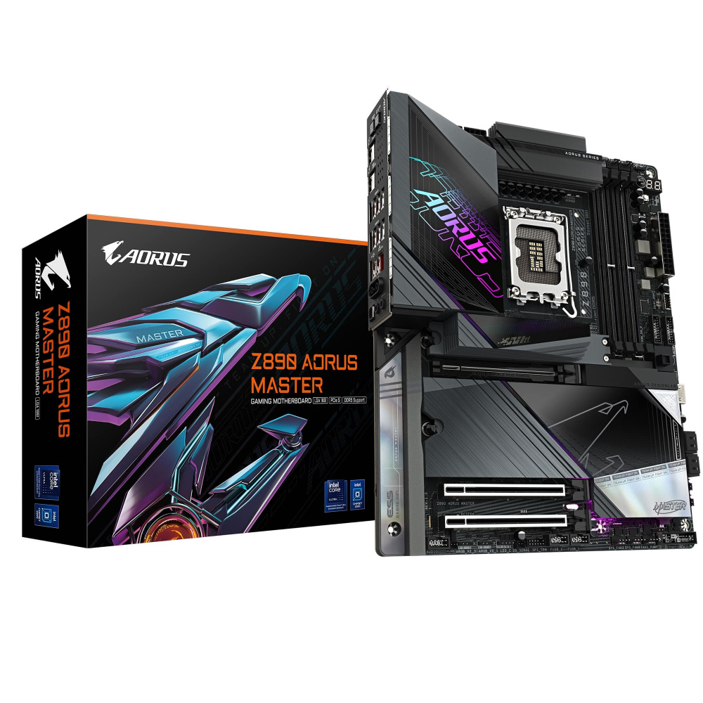 Материнська плата Gigabyte Z890 Aorus Master Socket 1851 | ARAGO